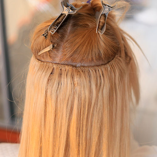 Colocación de extensiones