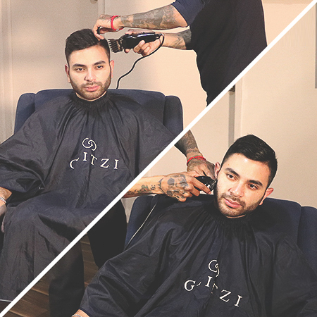 Paquete corte y barbería a domicilio