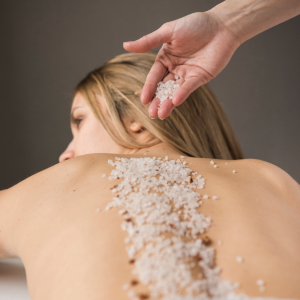 Exfoliación de espalda